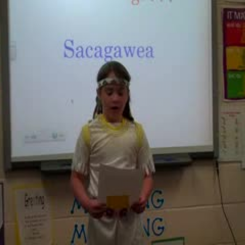 Trista as Sacagawea