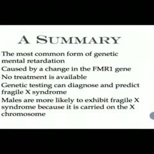 Fragile X PowerPoint