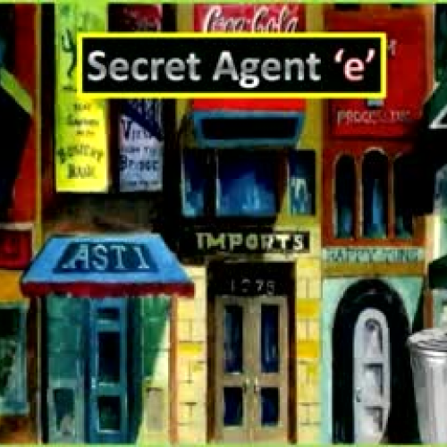 Secret Agent 'e' - Job #2