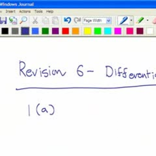 Video on Differentiation
