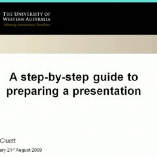 Designing engaging presentations - Module 1