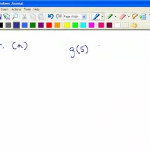 Video on differentiation Q4