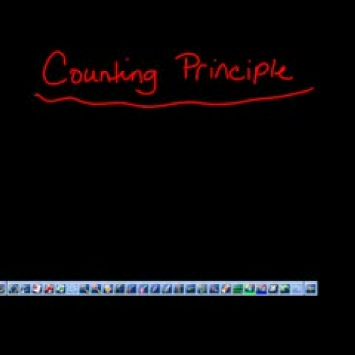 Counting Principle