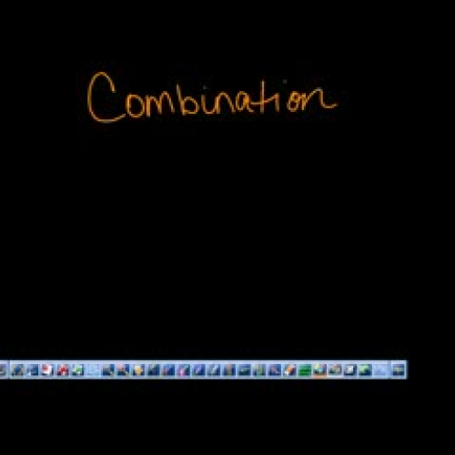 Combinations