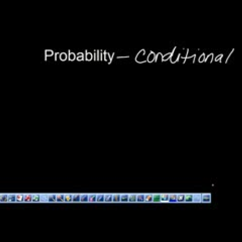Conditional Probability