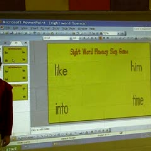 Demostration of the "Word Slap Game&quot