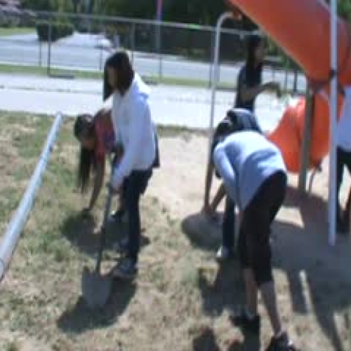 cleaning up our school