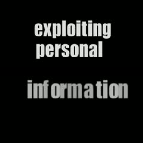 Sharing Personal Information