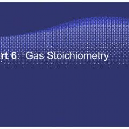 EHS Chem Unit 12 part 6 Gas Stoichiometry