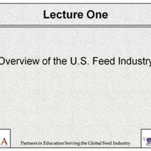 AFIA501 - Intro to Feed Mfg