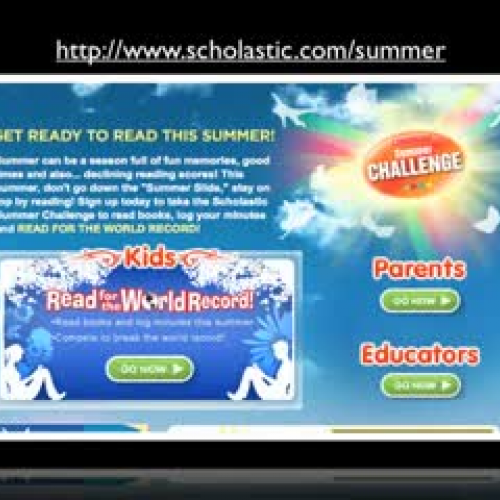 Scholastic Summer Reading