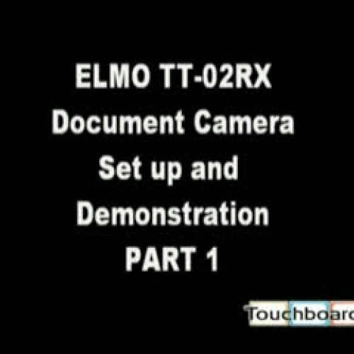 Elmo TT-02RX Set Up and Demo part 1