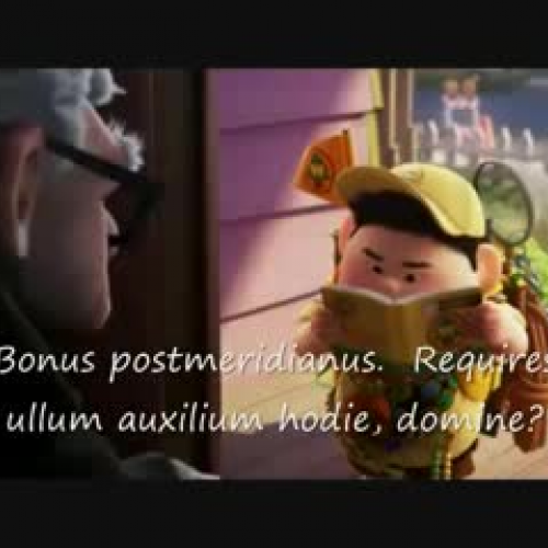 Up Trailer with Latin subtitles