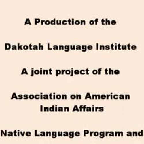Dakota language song-Twinkle,Twinkle,Little S