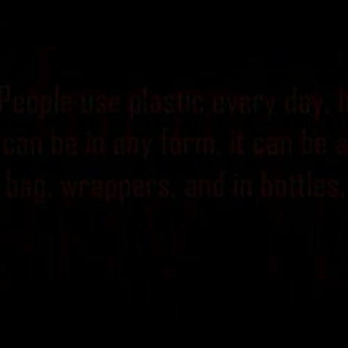 Biology Plastic Project