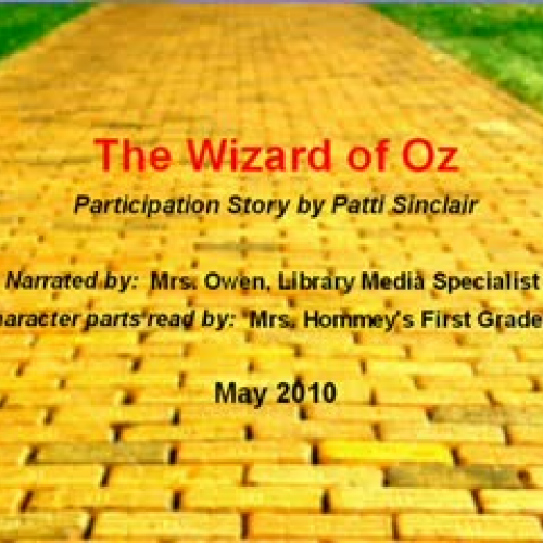 Mrs. Hommey's Wizard of Oz