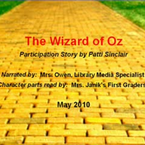 Mrs. Janik's Wizard of Oz