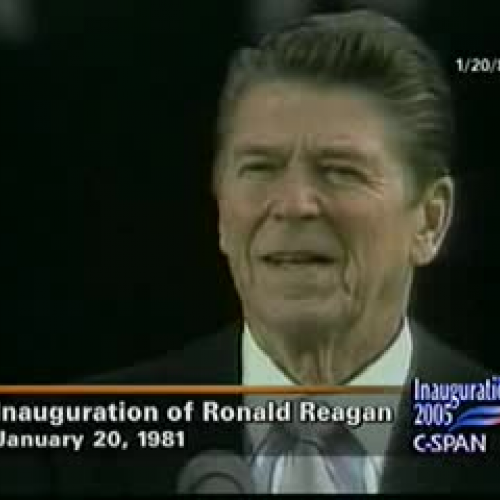 Reagan Inaugural Address 1981