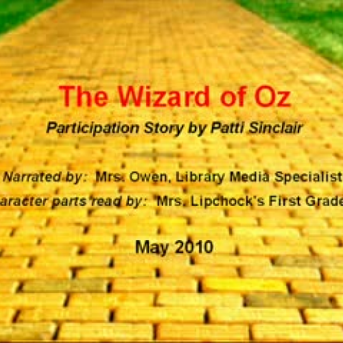 Mrs. Lipchock's Wizard of Oz