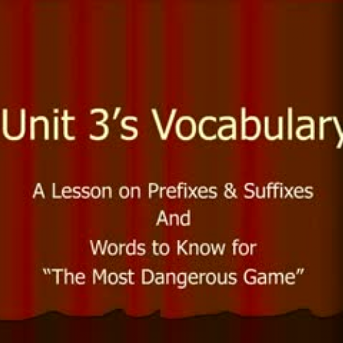 Unit 3 Vocab Pt1