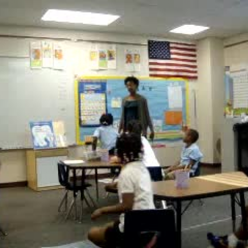 Kindergarten Vocabulary Lesson