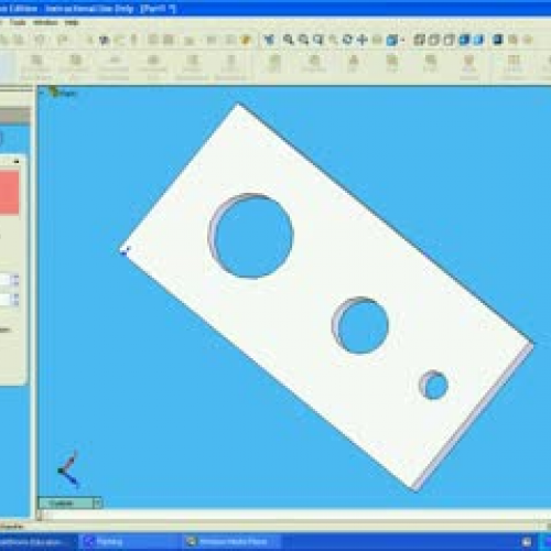 SolidWorks Exercise 2-1 Part 3