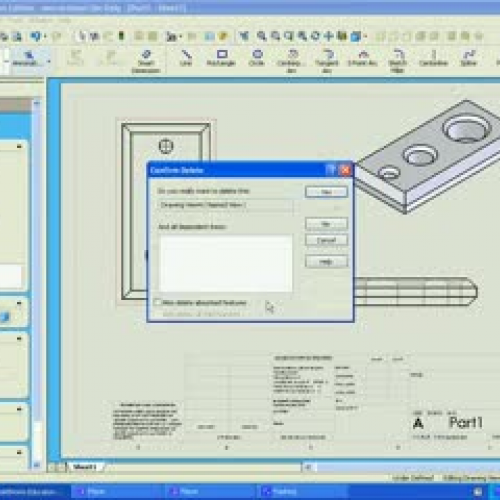 SolidWorks Exercise 2-1 Part 5