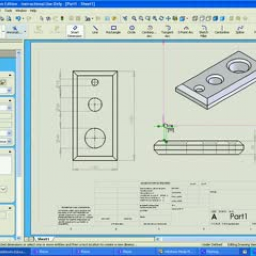 SolidWorks Exercise 2-1 Part 6