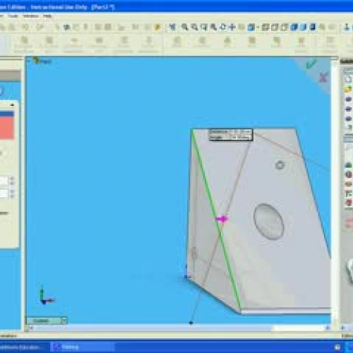 solid works swiss cheese part 3