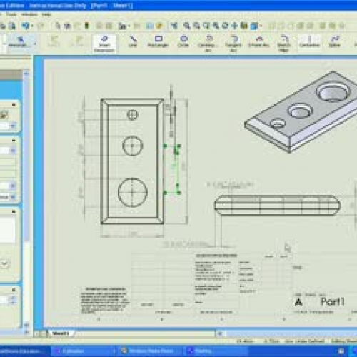SolidWorks Exercise 2-1 Part 7