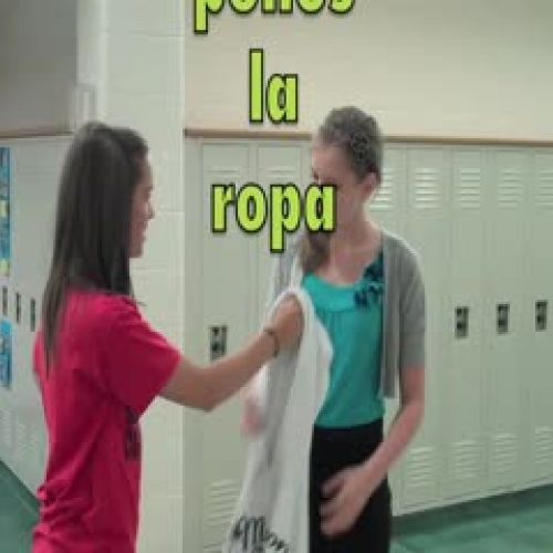 Ponerse la ropa