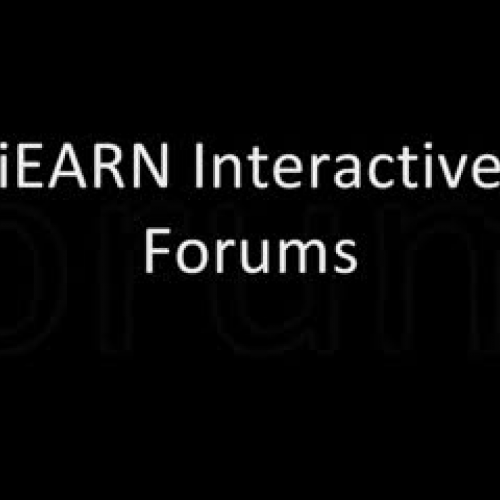Intro to iEARN Forums