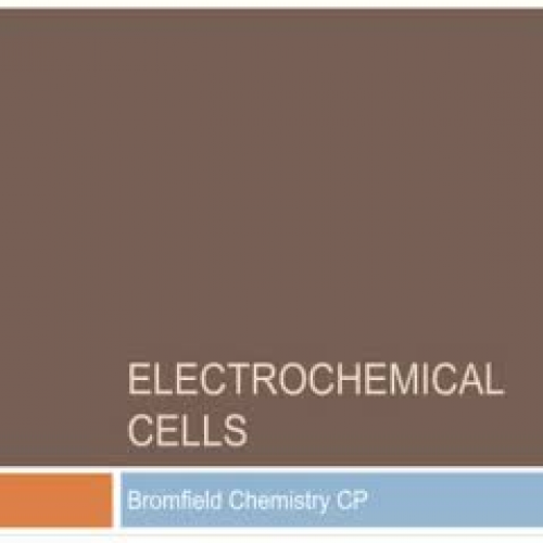 Galvanic vs. Electrolytic Cells
