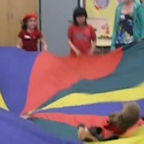 Sports Day - Parachute Fun