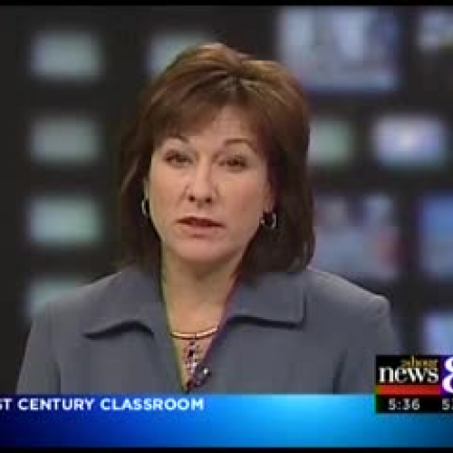 Wood TV 8 Visits Kentwood Public Schools