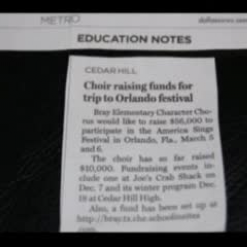 CHISD Publicity 2009-10