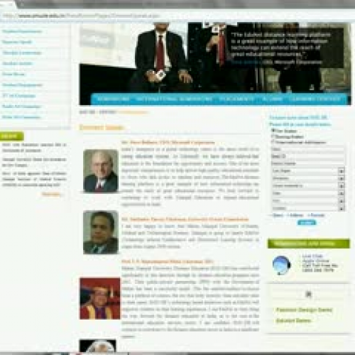 Eminent Speak about Sikkim Manipal University