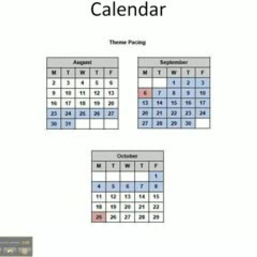 Calendar and Information