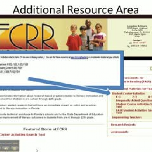 Additional Resources to Support Instruction