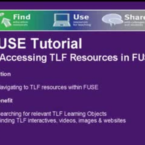 9 FUSE -Accessing TLF resources in FUSE