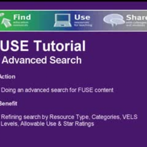3 FUSE - Advanced Search