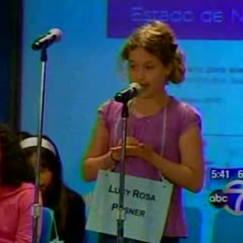 2010 NYS Spanish Spelling Bee ABC News Clip