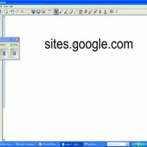 Setting up Google Site