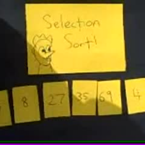 selection sort