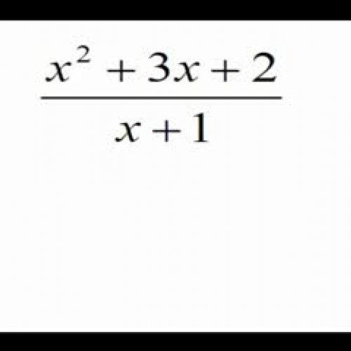 Simplifying Rational Expressions