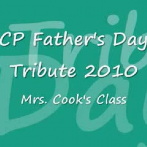 CP Father's Day Tribute 2010 CookA