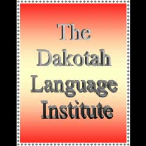 Dakotah Language Institute