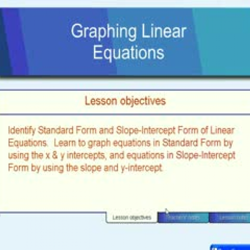 Linear Equations by Christine Hansen