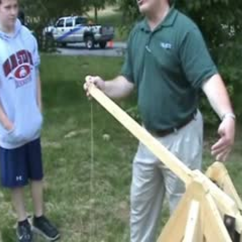 MIddle School Explore Engineering Day Trebuch