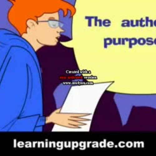 Author's Purpose